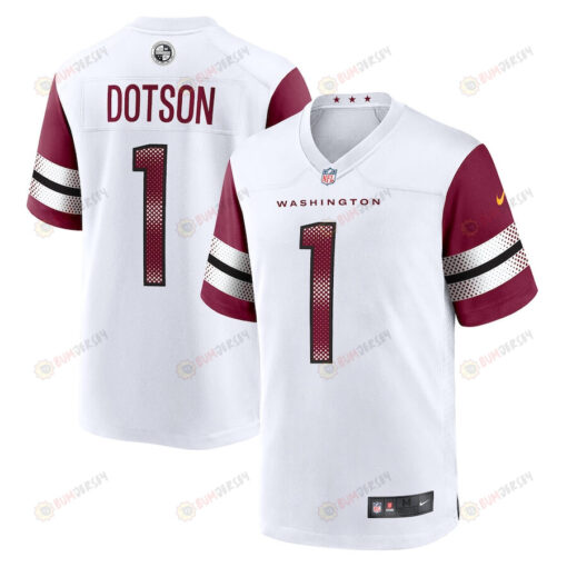 Jahan Dotson Washington Commanders Game Player Jersey - White