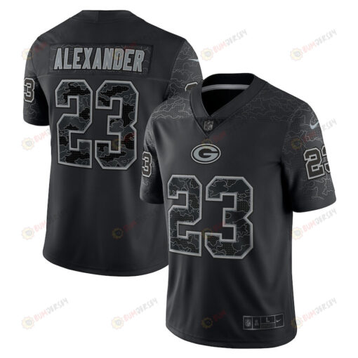 Jaire Alexander Green Bay Packers RFLCTV Limited Jersey - Black