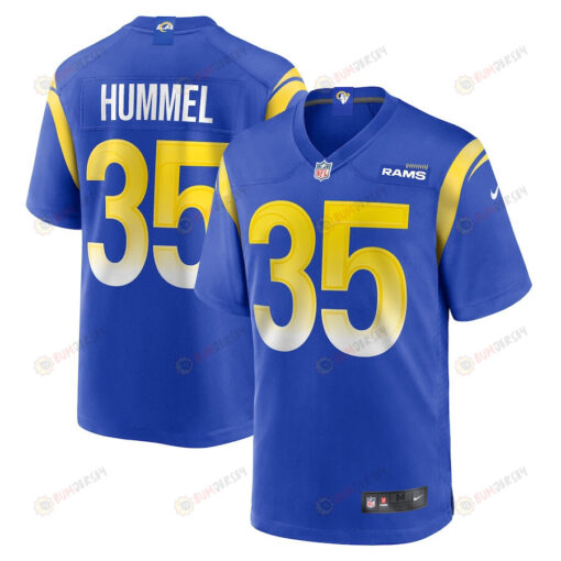 Jake Hummel Los Angeles Rams Game Player Jersey - Royal
