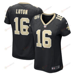 Jake Luton New Orleans Saints Women's Game Player Jersey - Black