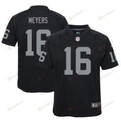 Jakobi Meyers 16 Las Vegas Raiders Youth Jersey - Black