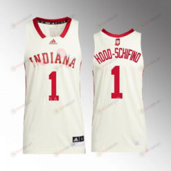 Jalen Hood-Schifino 1 Indiana Hoosiers 2022-23 Jersey Honoring Black Excellence Basketball Uniform Cream