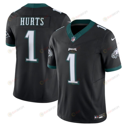 Jalen Hurts 1 Philadelphia Eagles Vapor F.U.S.E. Limited Jersey - Black