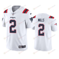 Jalen Mills 2 New England Patriots White Vapor Limited Jersey