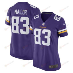 Jalen Nailor Minnesota Vikings Women's Game Player Jersey - Purple