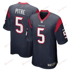 Jalen Pitre Houston Texans Game Player Jersey - Navy
