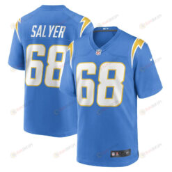 Jamaree Salyer Los Angeles Chargers Game Player Jersey - Powder Blue