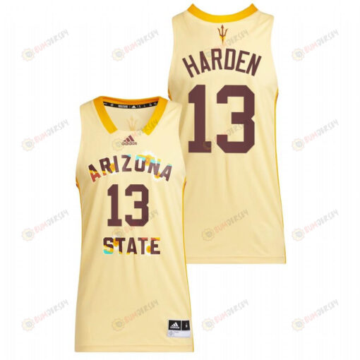 James Harden 13 Yellow Arizona State Sun Devils 2022 Basketball Honoring Black Excellence Jersey