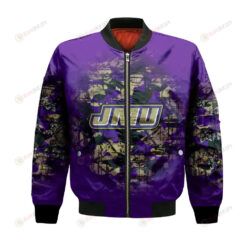 James Madison Dukes Bomber Jacket 3D Printed Camouflage Vintage