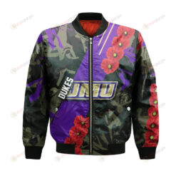 James Madison Dukes Bomber Jacket 3D Printed Sport Style Keep Go on