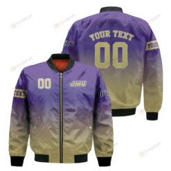 James Madison Dukes Fadded Bomber Jacket 3D Printed