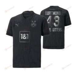 Jamie Bynoe-Gittens 43 Borussia Dortmund 2022-23 Special Edition Jersey - Black