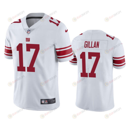 Jamie Gillan 17 New York Giants White Vapor Limited Jersey