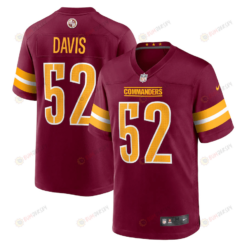 Jamin Davis Washington Commanders Player Game Jersey - Burgundy