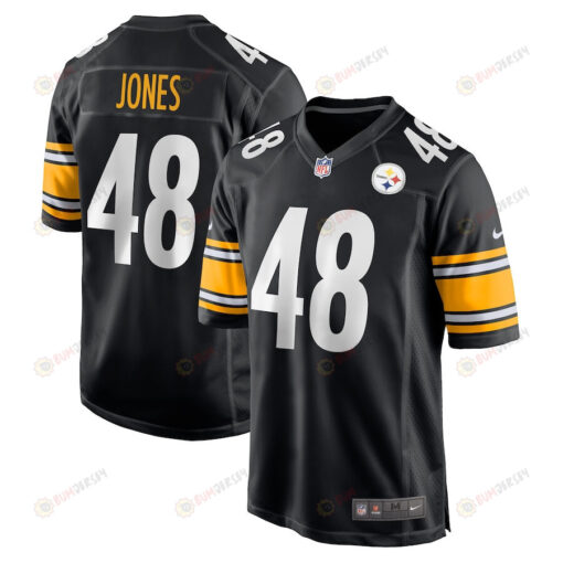 Jamir Jones Pittsburgh Steelers Team Game Player Jersey - Black