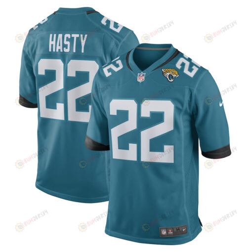 Jamycal Hasty Jacksonville Jaguars Game Player Jersey - Teal