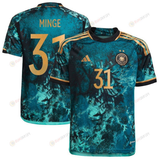 Janina Minge 31 Germany 2023 National Team Away Youth Jersey