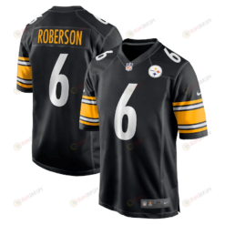 Jaquarii Roberson Pittsburgh Steelers Game Player Jersey - Black