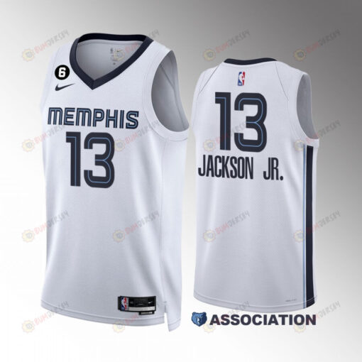 Jaren Jackson Jr. 13 Memphis Grizzlies 2022-23 Association Edition White Jersey