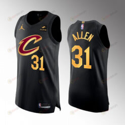 Jarrett Allen 31 2022-23 Cavaliers Statement Edition Jersey Black