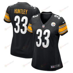 Jason Huntley Pittsburgh Steelers Women's Game Player Jersey - Black