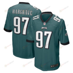 Javon Hargrave 97 Philadelphia Eagles Player Jersey - Midnight Green