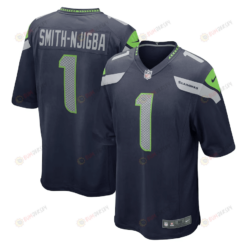 Jaxon Smith-Njigba Seattle Seahawks 2023 NFL Draft First Round Pick Game Jersey - College Navy