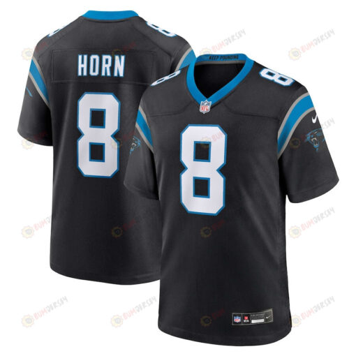 Jaycee Horn 8 Carolina Panthers Game Men Jersey - Black