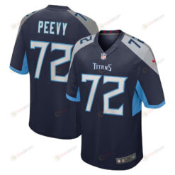 Jayden Peevy Tennessee Titans Game Player Jersey - Navy