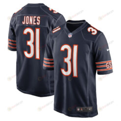 Jaylon Jones Chicago Bears Game Player Jersey - Navy