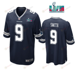 Jaylon Smith 9 Dallas Cowboys Super Bowl LVII Super Bowl LVII Navy Men's Jersey