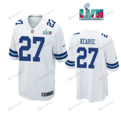 Jayron Kearse 27 Dallas Cowboys Super Bowl LVII Super Bowl LVII White Men's Jersey