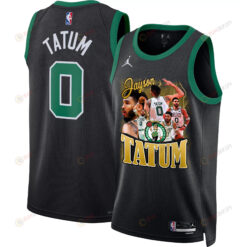 Jayson Tatum The Green Machine Boston Celtics 2022-23 Jersey - Screen Print Graphics
