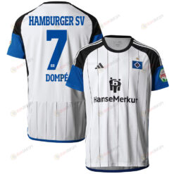 Jean-Luc Domp? 7 Hamburger SV 2023-24 Home Men Jersey - White