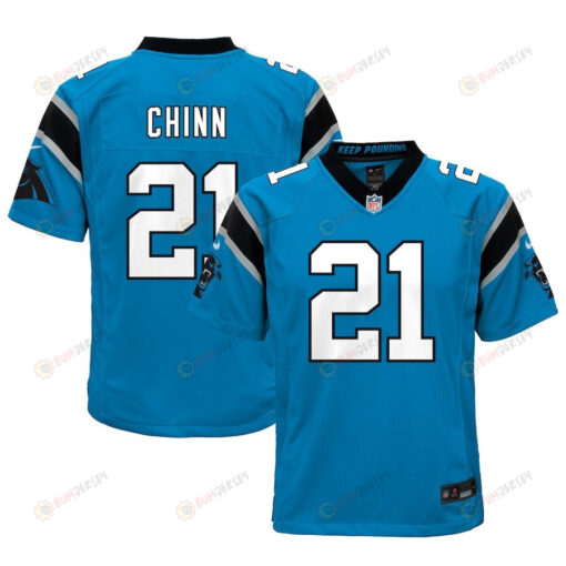 Jeremy Chinn 21 Carolina Panthers Youth Alternate Game Jersey - Blue