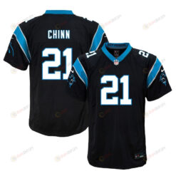 Jeremy Chinn 21 Carolina Panthers Youth Jersey - Black