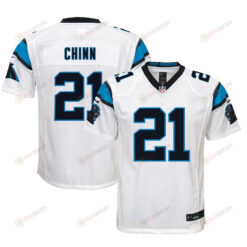 Jeremy Chinn 21 Carolina Panthers Youth Jersey - White