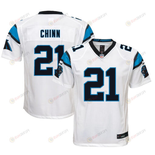 Jeremy Chinn 21 Carolina Panthers Youth Jersey - White