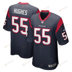 Jerry Hughes Houston Texans Game Player Jersey - Navy