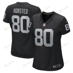 Jesper Horsted Las Vegas Raiders Women's Game Player Jersey - Black