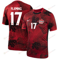 Jessie Fleming 17 Canada Women's National Team 2023-24 World Cup Home Men Jersey