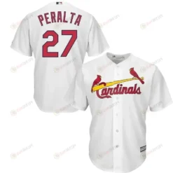 Jhonny Peralta St. Louis Cardinals Official Cool Base Player Jersey - White