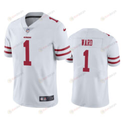 Jimmie Ward 1 San Francisco 49ers White Vapor Limited Jersey