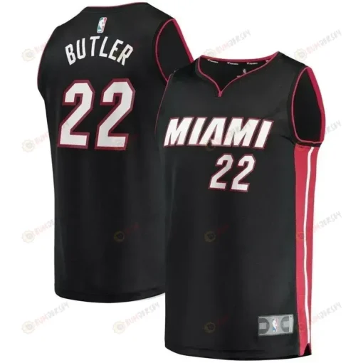 Jimmy Butler Miami Heat Fast Break Player Jersey - Black - Icon Edition