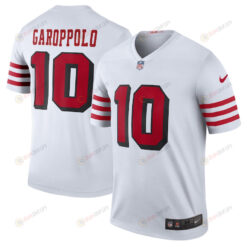 Jimmy Garoppolo 10 San Francisco 49ers Color Rush Legend Player Jersey - White