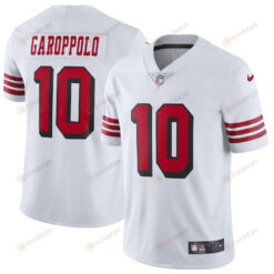 Jimmy Garoppolo 10 San Francisco 49ers Color Rush Vapor Untouchable Limited Player Jersey - White