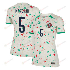 Joana March?o 5 Portugal Women's National Team 2023-24 World Cup Away Women Jersey