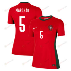 Joana March?o 5 Portugal Women's National Team 2023-24 World Cup Home Women Jersey