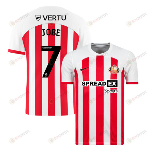 Jobe 7 Sunderland A.F.C 2023-24 Home Men Jersey - White