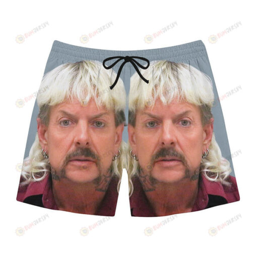 Joe Exotic Hawaiian Men Shorts Swim Trunks - Print Shorts